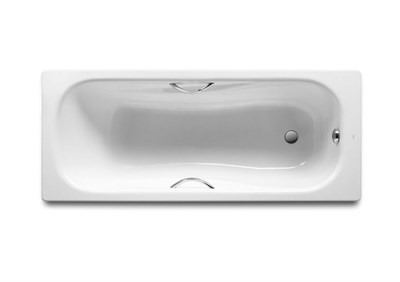 Стальная ванна Roca Princess-N 150*75 с ручками - фото 8194